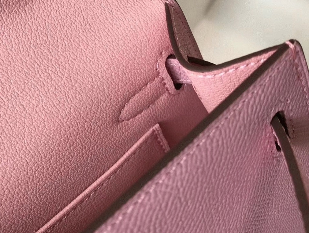 H**me5 Kelly Mini II Bag Fake in Mauve Sylvestre
