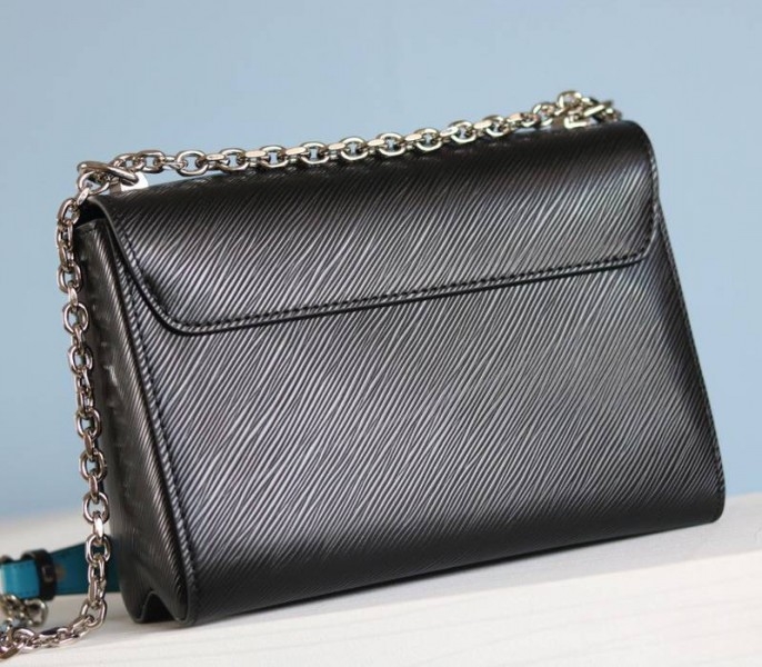 L0vis Vvtt0n Epi Leather Twist MM Limited Edition Bag In Black