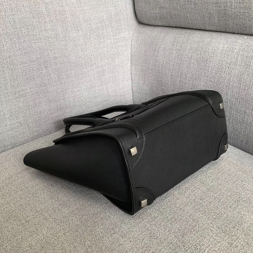 Ce1i*e Micro Luggage Tote Bag Replica in Black