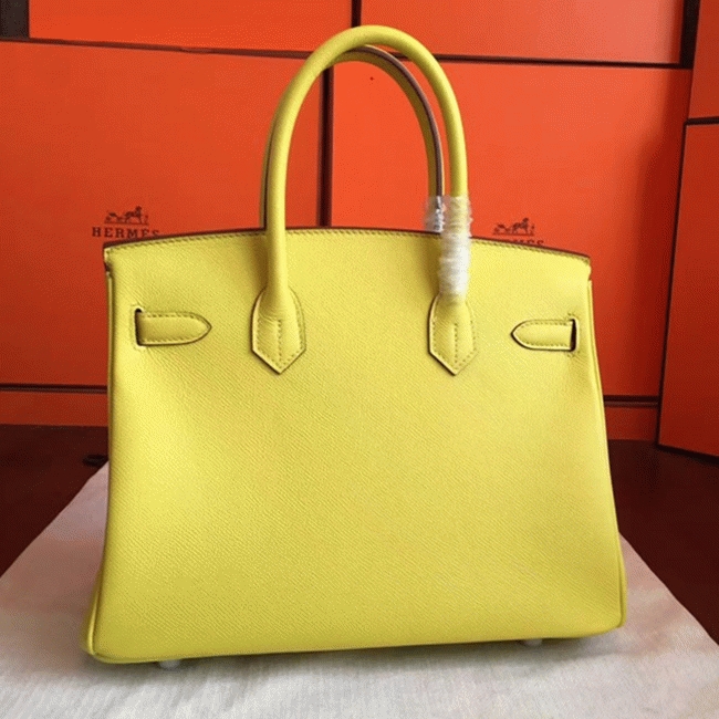 Jaune Shade Luxury Replica H**me5 Birkin 35cm Tote