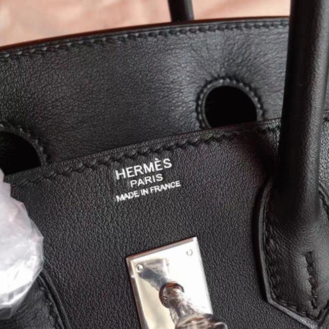 Black H**me5 Birkin 25cm S*perior Replica