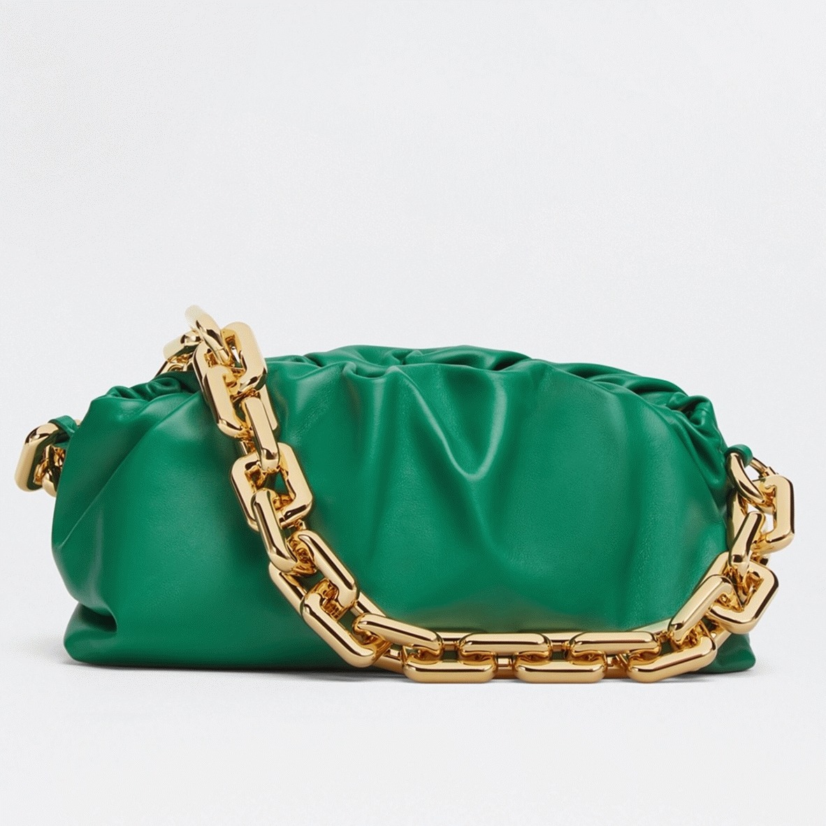 Replica B0tt*ga Ven*ta The Chain Pouch Bag Green
