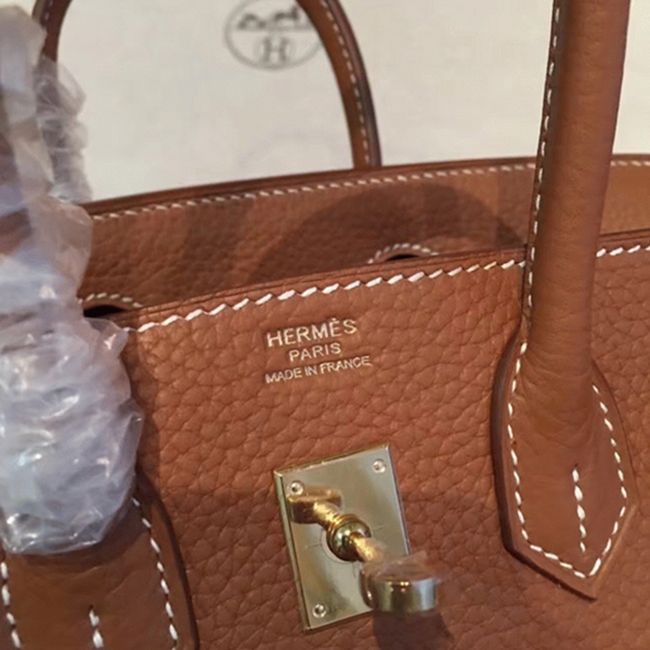 1:1 Premium Brown H**me5 Birkin 25cm Fake Bag