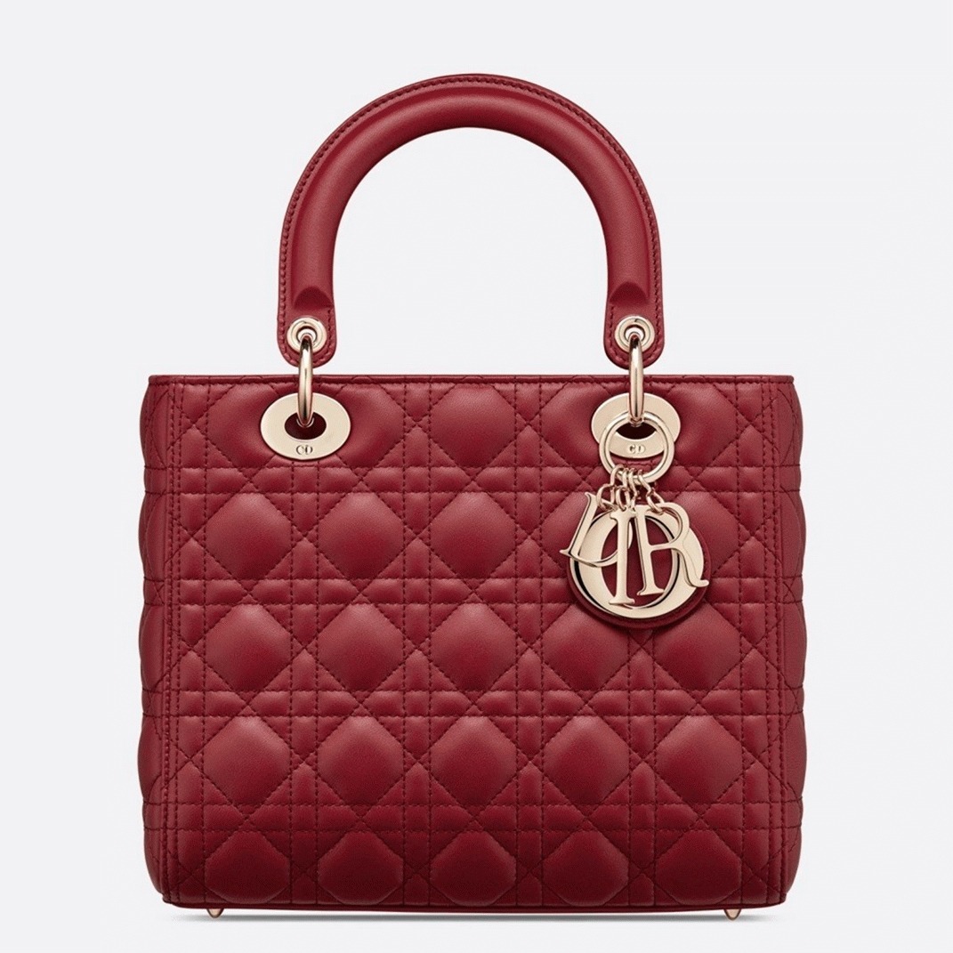 D10r Lady D10r Medium Bag Faux in Red