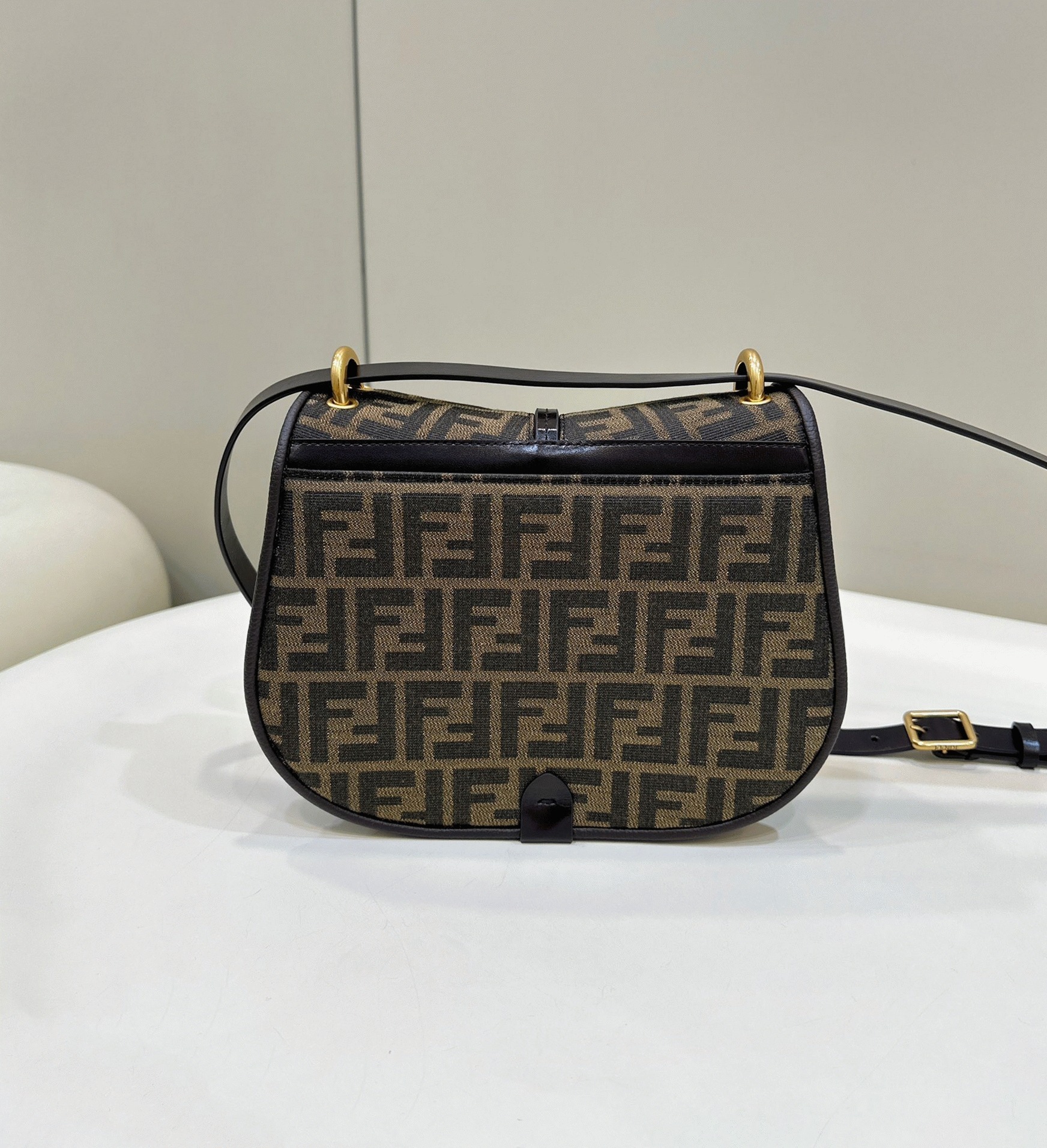 Top Quality Fake F**di C’mon Medium Bag in FF Jacquard Fabric