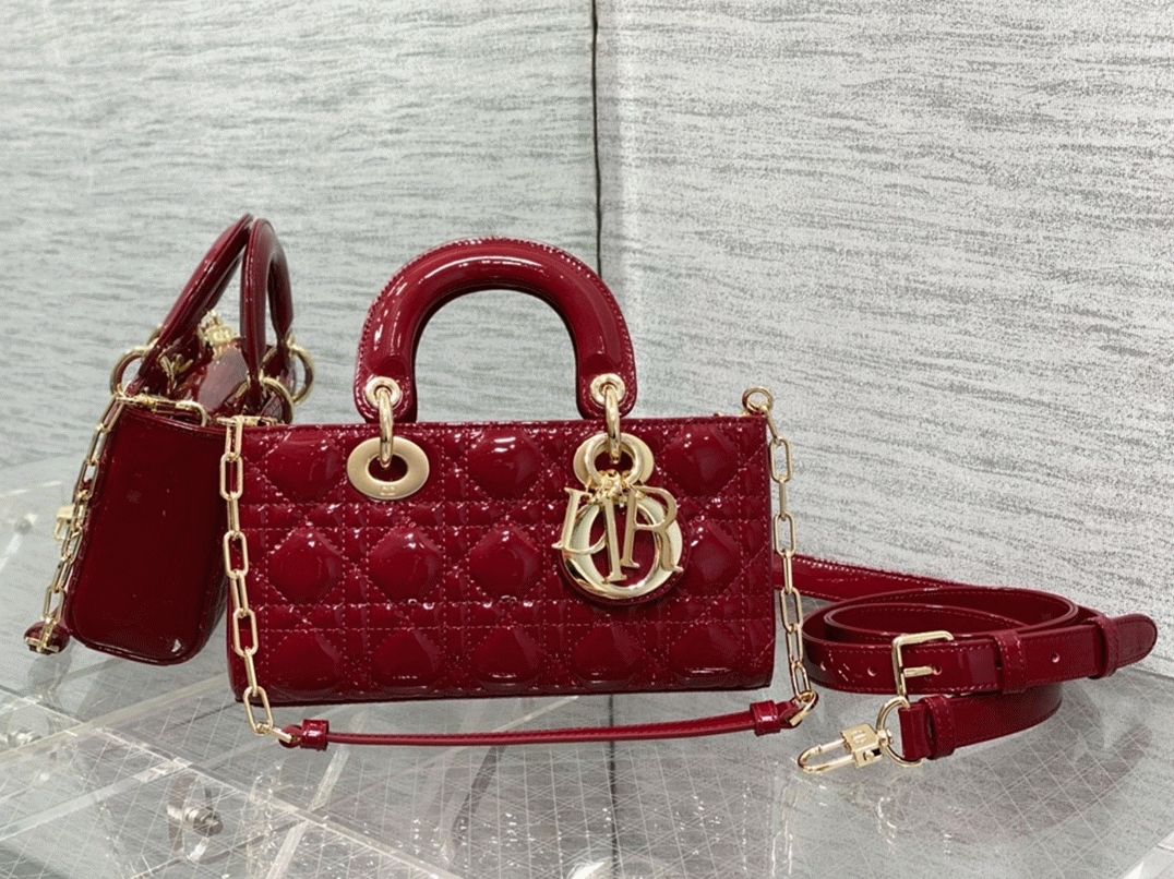 D10r Lady D-Joy Small Bag Imitation in Red
