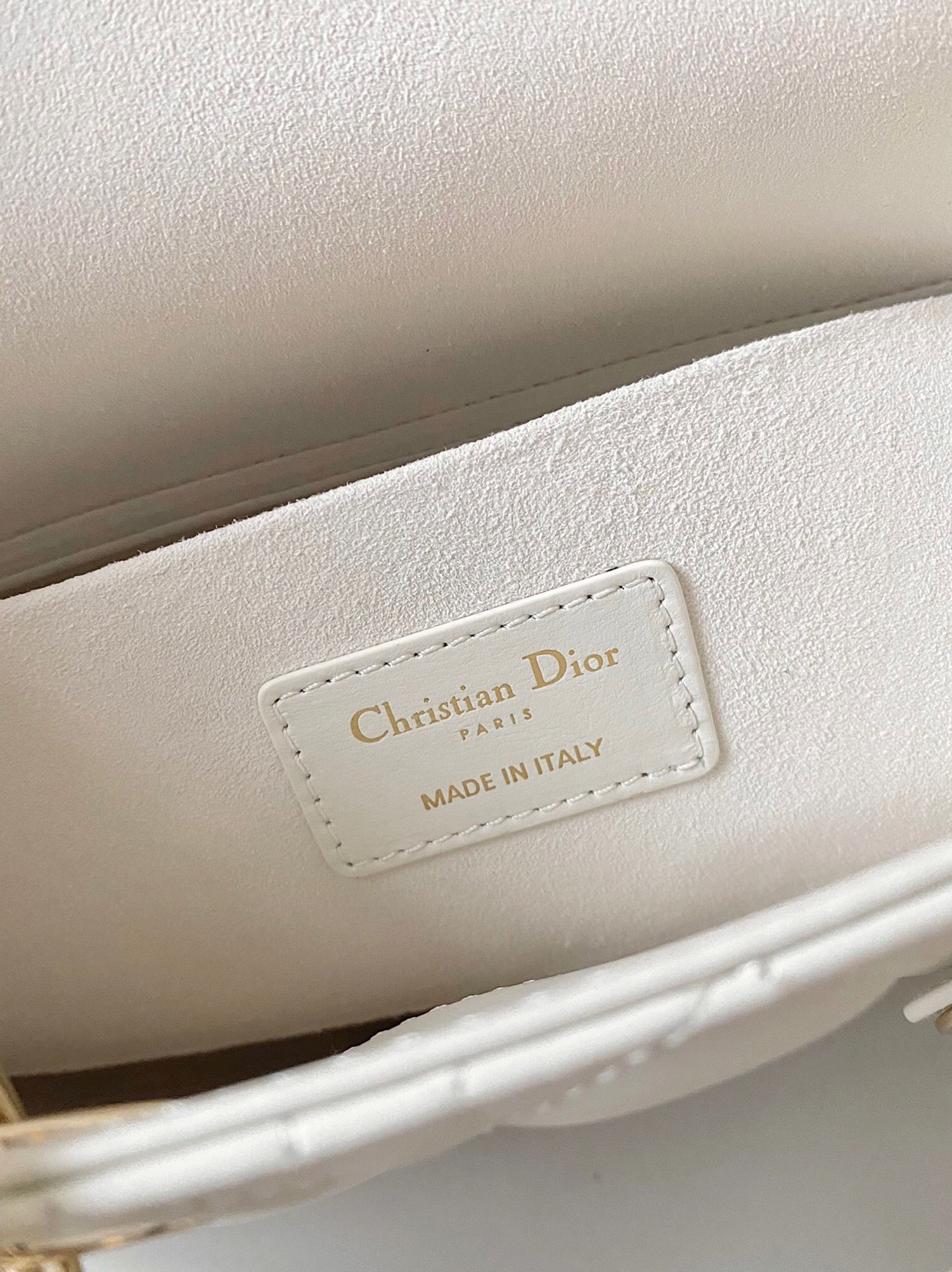 D10r Lady D-Joy Small Bag Knockoff in White